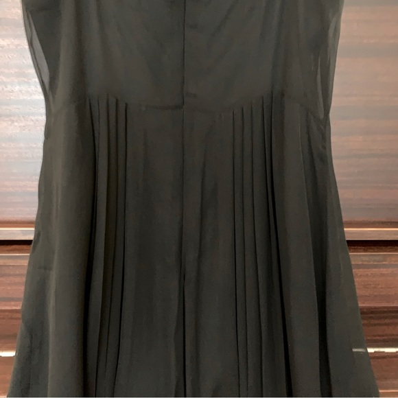 ANNA SUI for Anthropologie, 90's Style, Black Silk Dress, Size 6 - Picture 7 of 9